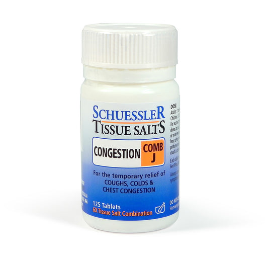 Schuessler Tissue Salts 125 Tablets – Comb J