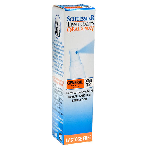 Schuessler Tissue Salts 30ML Spray – Comb 12
