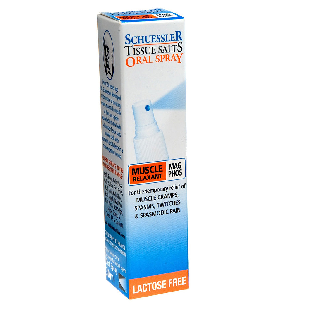 Schuessler Tissue Salts 30ML Spray – Mag Phos 6X