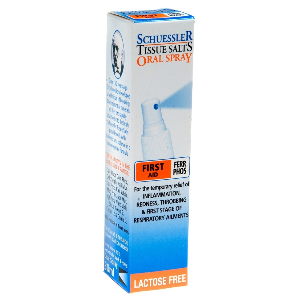 Schuessler Tissue Salts 30ML Spray – Ferr Phos