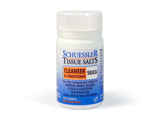 Schuessler Tissue Salts 125 Tablets – Silica