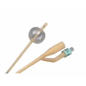 Bardia 2-Way Latex Foley Catheter Silicone Coated Unisex 20Fr 40Cm 10Ml