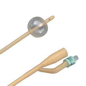 Bardia 2-Way Latex Foley Catheter Silicone Coated Unisex 14Fr 40Cm 10Ml