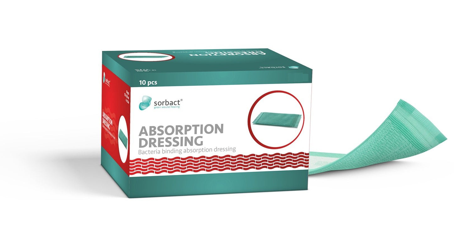 Sorbact Absorption Dressing 7Cmx9Cm Box 20
