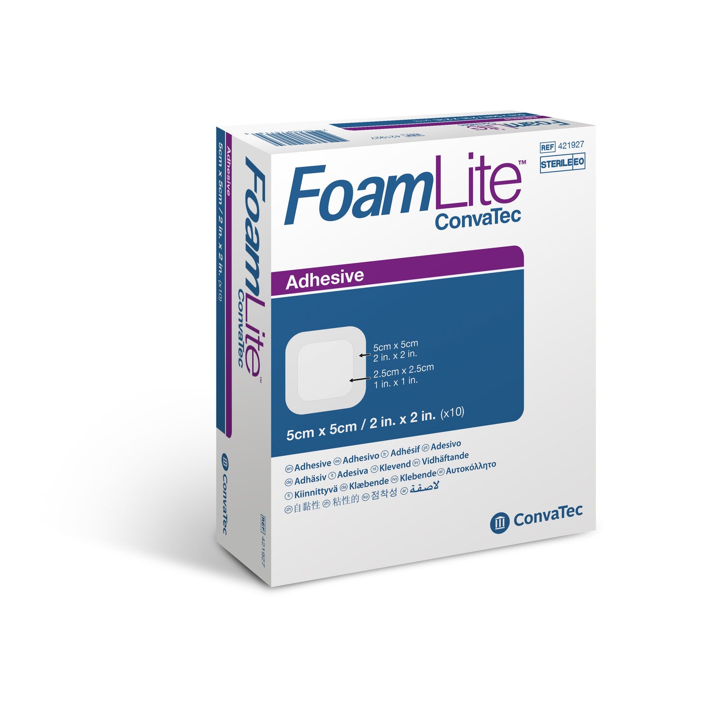 Aquacel Foam Lite 5Cmx5Cm Box 10