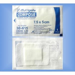 Multigate Compose Dressing 12Cmx8.25Cm Box 20