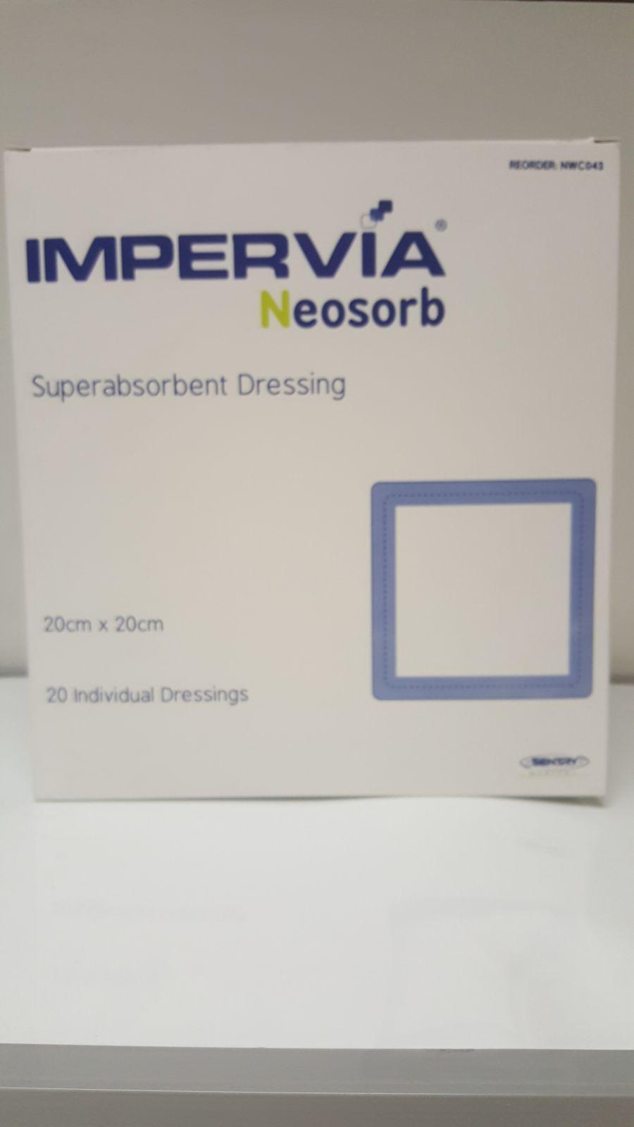 Impervia Neosorb 20Cmx20Cm Box 20