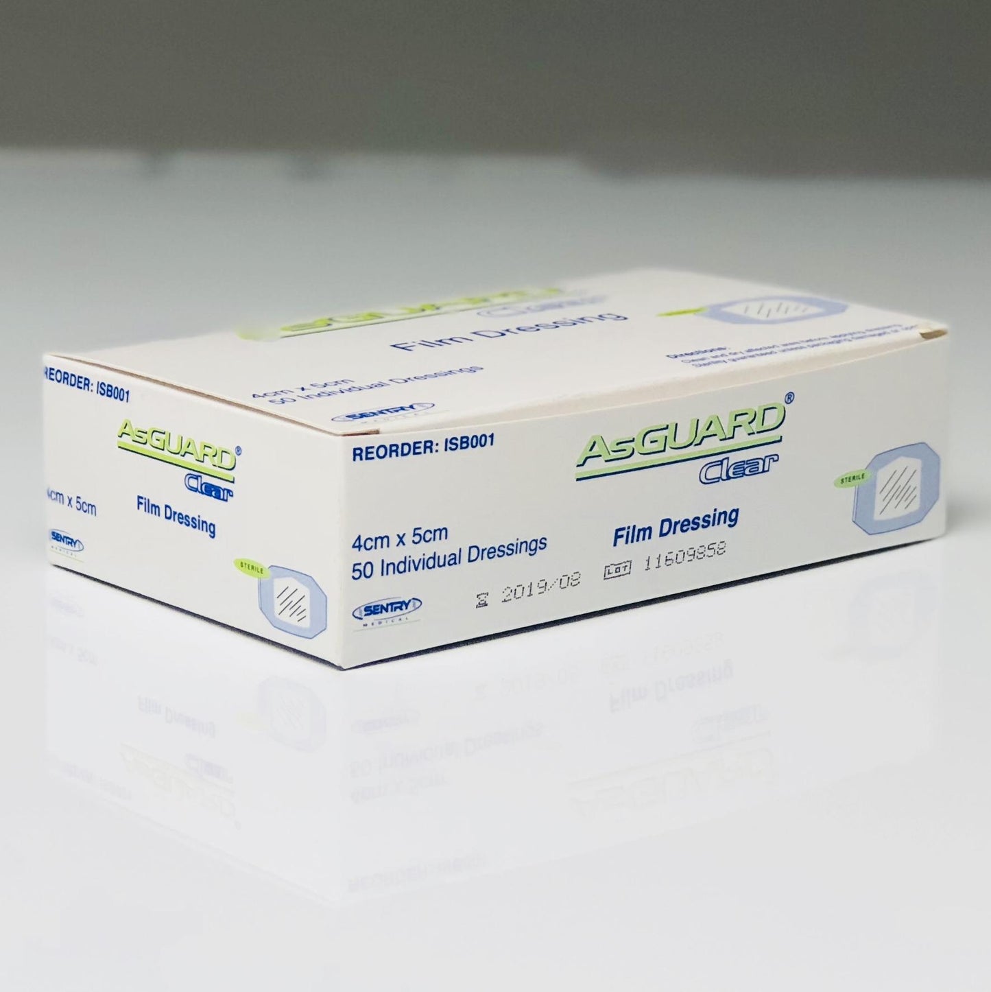 Asguard Clear Film Dressing 4Cmx5Cm Box 50