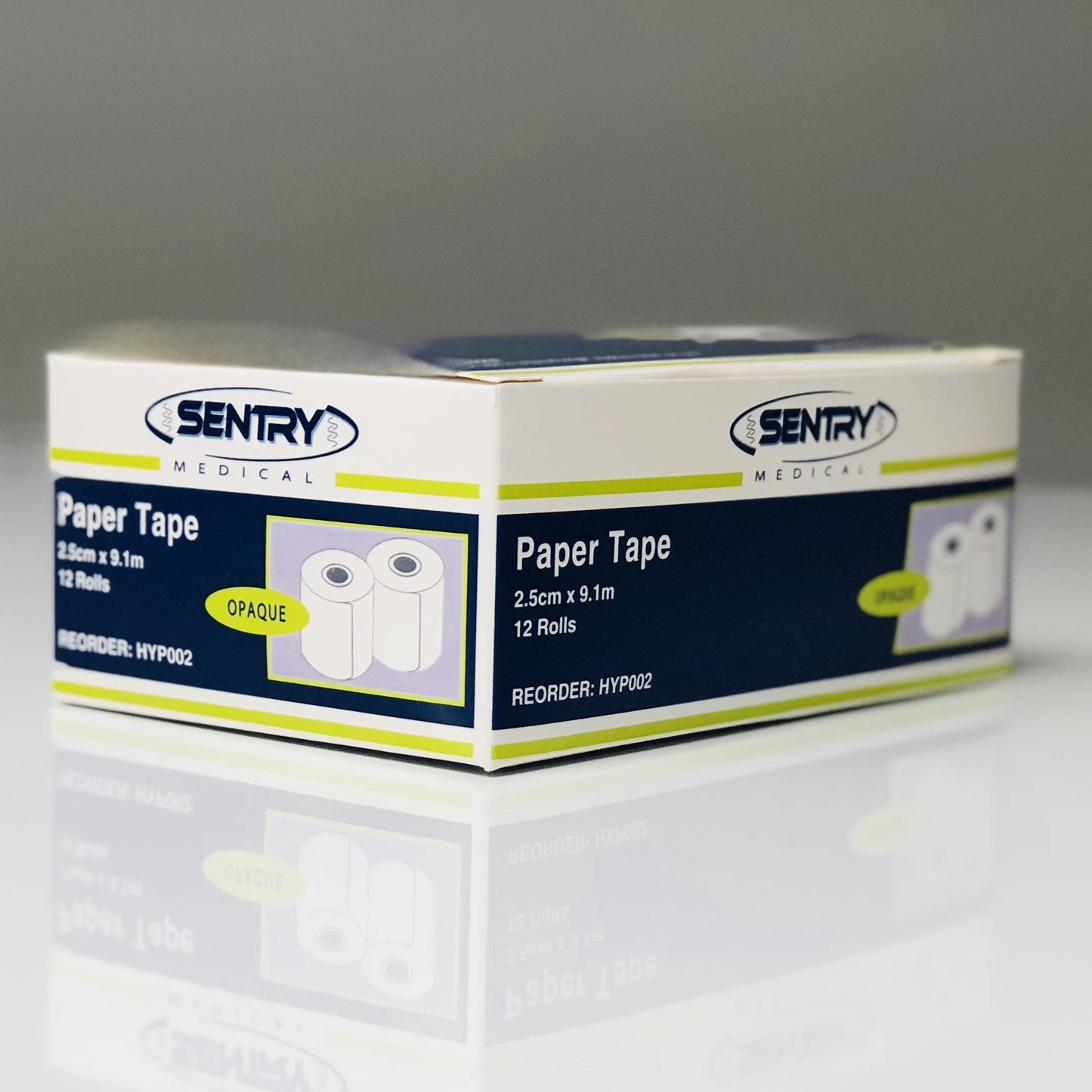 Hypo-Allergenic Paper Tape 2.5Cmx9.1M Box 12