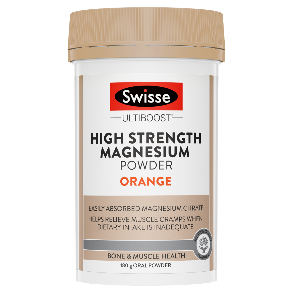 2XSwisse Ultiboost High Strength Magnesium Powder 180g - Orange Muscle Health