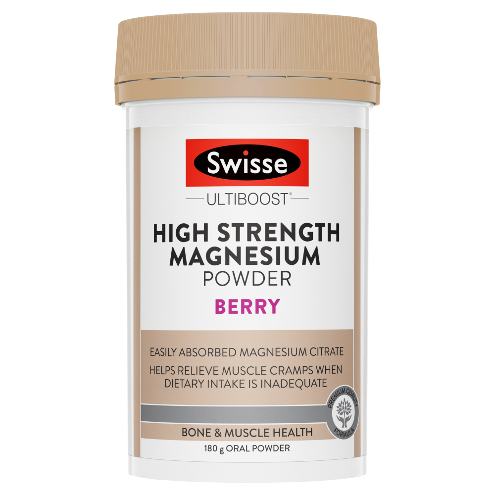 2XSwisse Ultiboost High Strength Magnesium Powder 180g - Berry Muscle Health