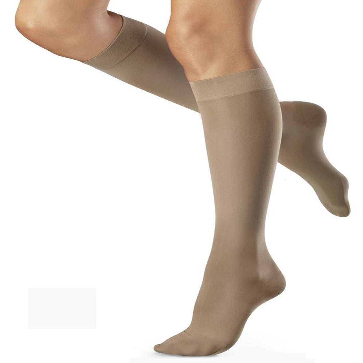 Venosan 6001 Below Knee Ad Small Short Closed Toe Beige Pair