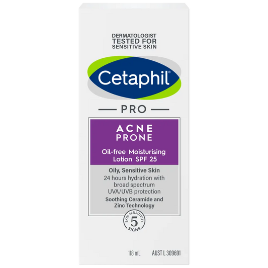 Cetaphil PRO Acne Prone Oil-Free Moisturising Lotion 118mL