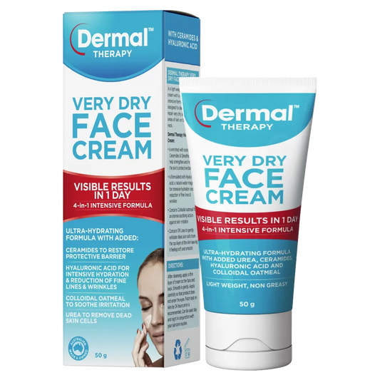 Dermal Therapy Very Dry Face Cream 50g