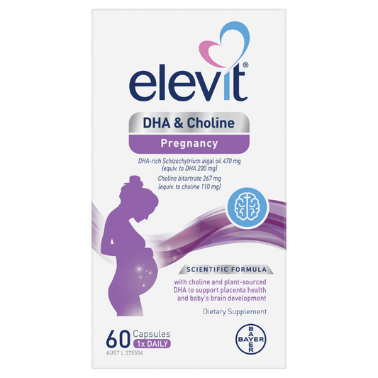 Elevit DHA & Choline Pregnancy 60 Capsules