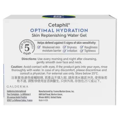 Cetaphil Optimal Hydration Skin Replenishing Water Gel 48g