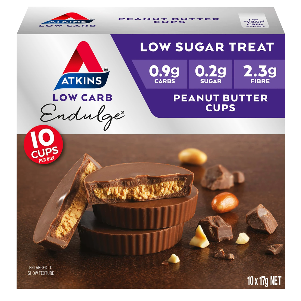 Atkins Peanut Butter Cups 10 x 17g