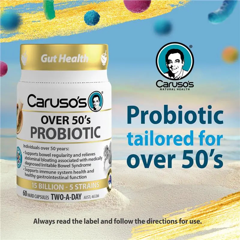 Caruso's Probiotic - Over 50s 60 Capsules