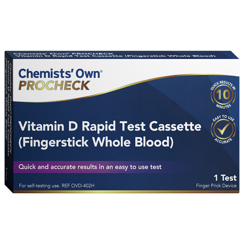 Chemists' Own Procheck Vitamin D Rapid Test Cassette 1 Test