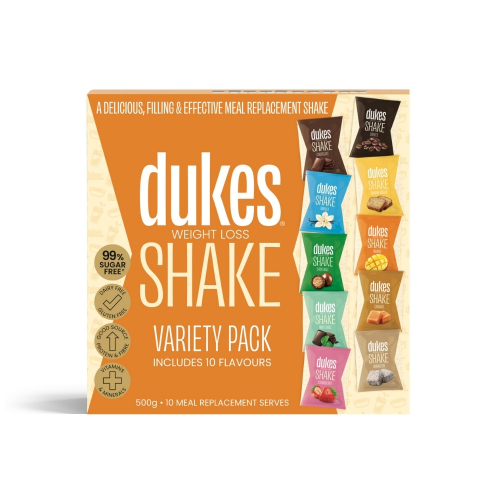 Dukes Weight Loss Shake Variety 10x50g