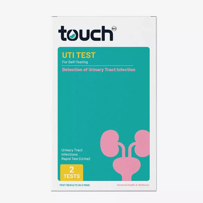 TouchBio UTI Test For Self Test - Detection Of Urinary Tract Infection - 2 Tests