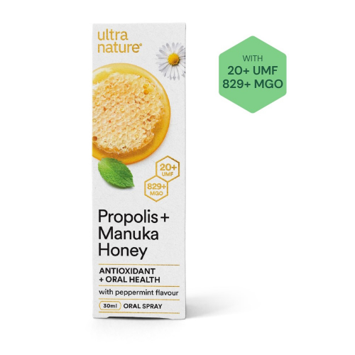 Ultra Nature Propolis & Manuka Oral Spray 30ml