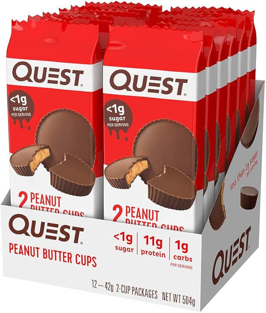 6 X Quest Peanut Butter Cups 4 pack