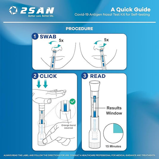 2san Covid-19 Rapid Pen Test - 5pk