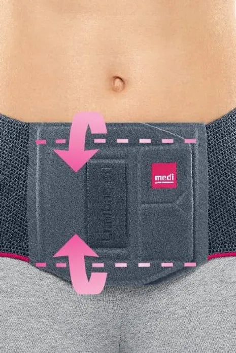 Medi Lumbamed® plus Lumbar support with massage pad