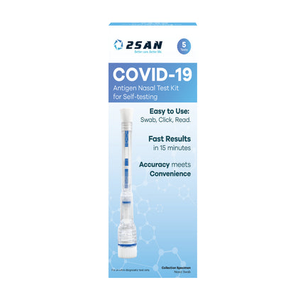 2san Covid-19 Rapid Pen Test - 5pk