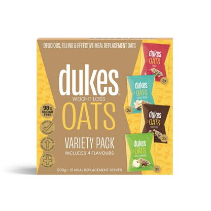 Dukes Weight Loss Oats Variety 10 X 50g Sachets