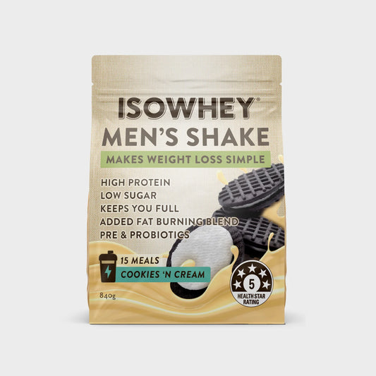 IsoWhey Men's Shake Cookies & Cream 840g
