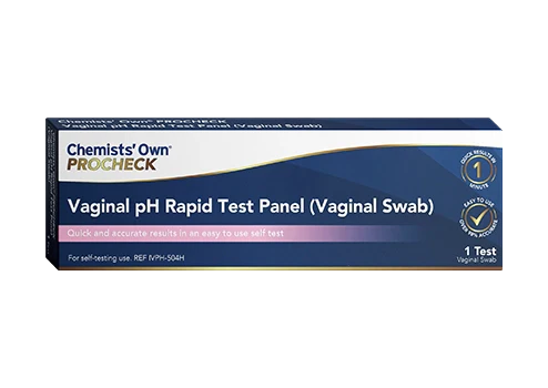 Chemist's Own Procheck Vaginal PH Rapid Test 1 Pack