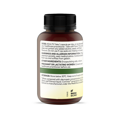 Comvita Olive Leaf Extract High Strength 60 Capsules