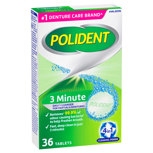 Polident Fresh Active Express 36 Tablets