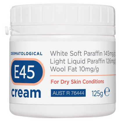 E45 Cream For Dry Skin Conditions 125g