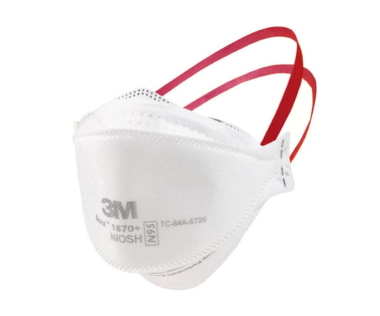 3M-1870 FLAT FOLD PARTICULATE RESPIRATE SURGICAL MASK BOX 20