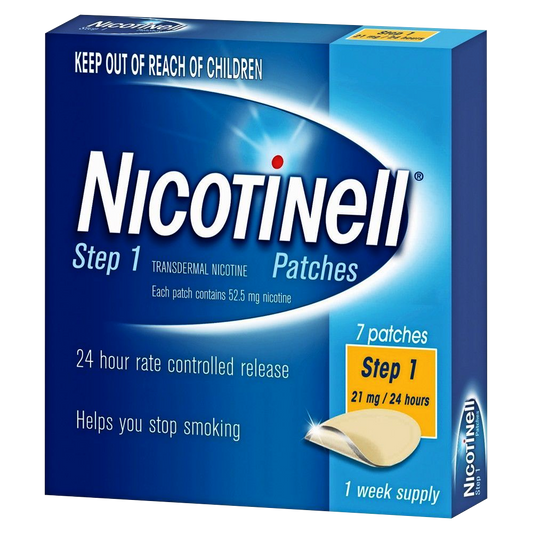 Nicotinell Step 1 (21mg/24 hours) 7 Patches