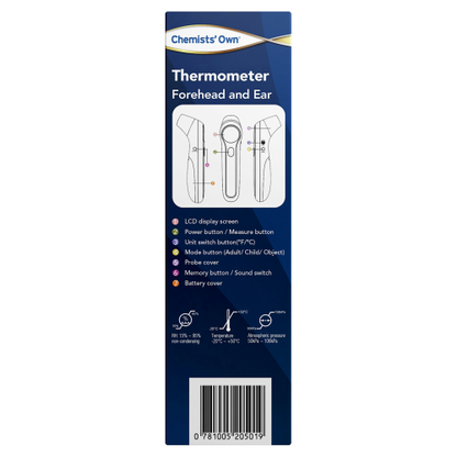 Chemists’ Own Thermometer Forehead and Ear