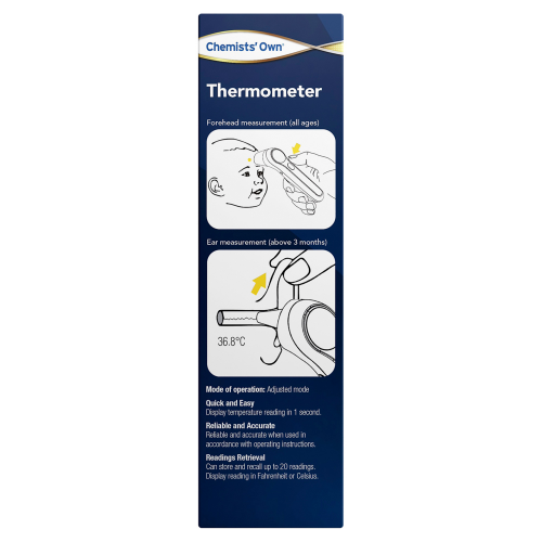 Chemists’ Own Thermometer Forehead and Ear