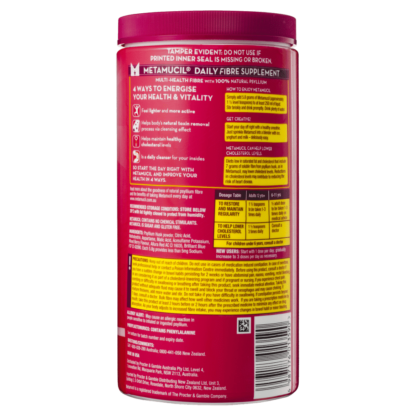 Metamucil Fibre Supplement 673g (114 Doses) – Wild Berry