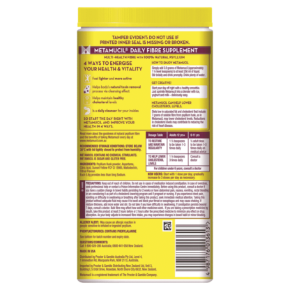 Metamucil Fibre Supplement 673g (114 Doses) – Lemon Lime