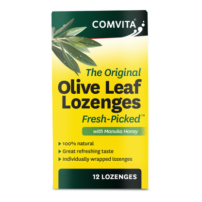Comvita The Original Olive Leaf Lozenges with Manuka Honey 12 Lozenges