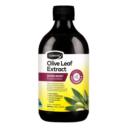 Comvita Fresh Picked™ Olive Leaf Extract - Berry 500mL