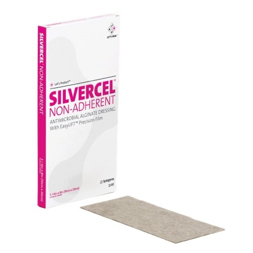 Silvercel Non Adherent Dressing 10cm X 20cm, Box of 5