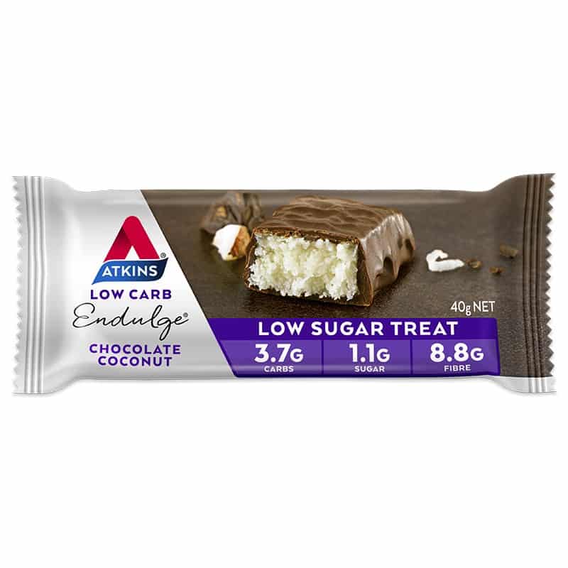 Atkins Low Carb Endulge Bars 15 x 40g – Chocolate Coconut