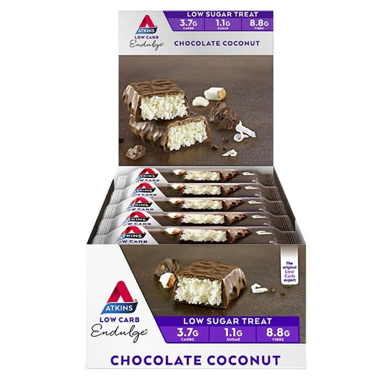Atkins Low Carb Endulge Bars 15 x 40g – Chocolate Coconut