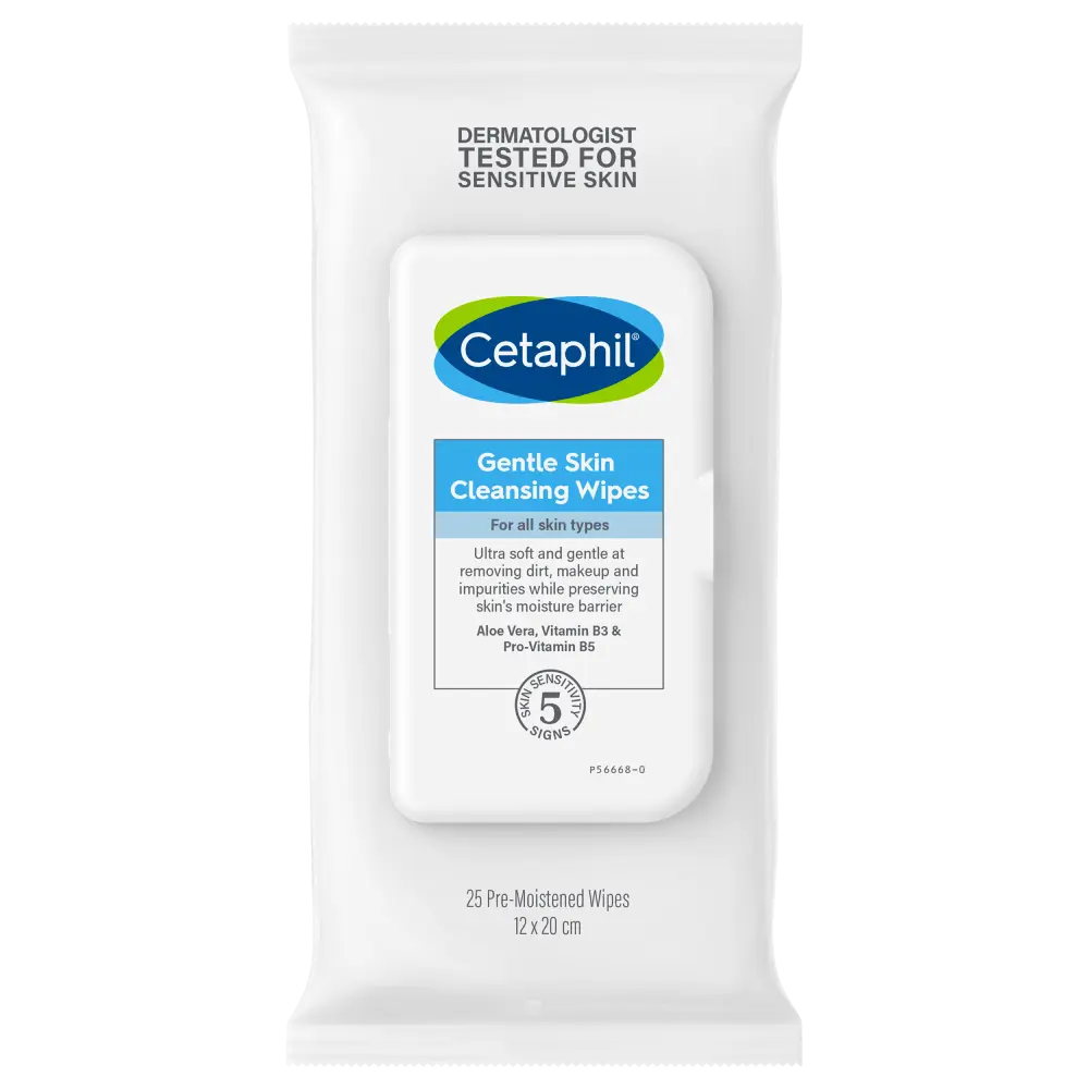Cetaphil Gentle Skin Cleansing Wipes 25pk