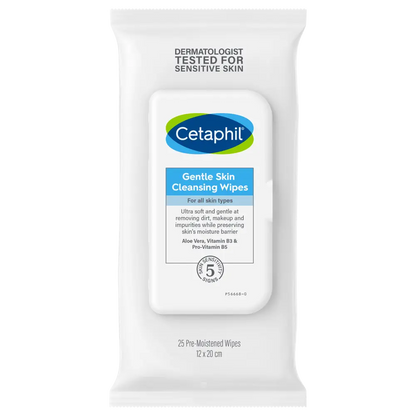 Cetaphil Gentle Skin Cleansing Wipes 25pk