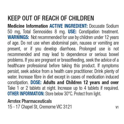 Chemists' Own Laxative With Senna 200 Tablets